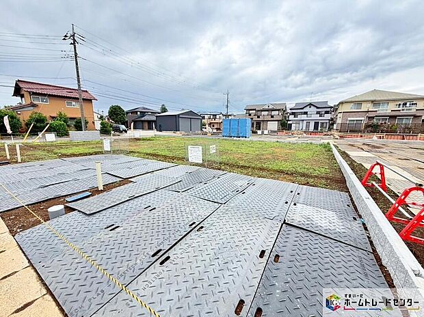 【現地外観写真】耐震に優れた工法を採用、一生住む家だから構造にも環境にもこだわりを。この街で・この家で暮らしたいと思わせる理由を是非現地でお確かめ下さい！