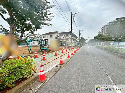 前面道路含む現地写真