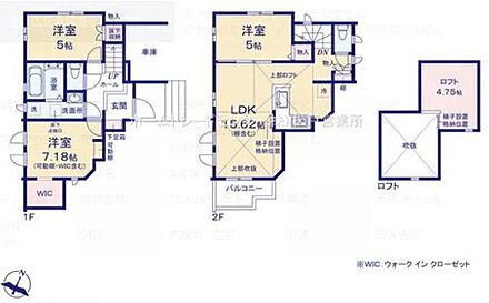 プライバシーに配慮した２階リビングに、開放感と心地よさが広がるロフトをプラスした快適プランです。 