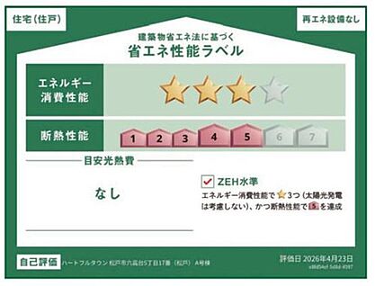 【省エネ性能ラベル】