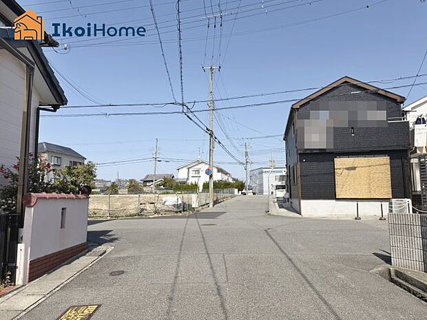 ●年中無休:当日予約可●西向き前面道路幅員約6mでゆったり開放的!交通量も少なく安心!