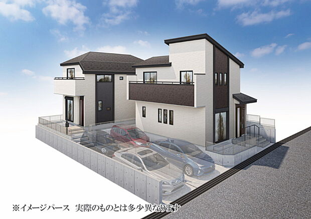 ※外観予想パース※西神中央駅バス12分!お車2台駐車可!小学校4分・中学校12分で通学に便利な立地♪