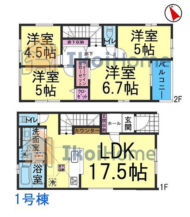 【ホームページに現地動画掲載中】●年中無休：当日予約可●南西向きLDK17.5帖！2階洋室4部屋！