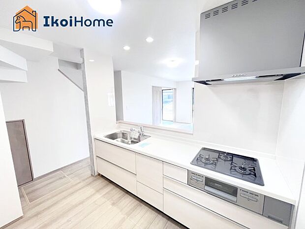 【キッチン】【ホームページに現地動画掲載中】●年中無休:当日予約可●同色のカップボードの設置なども承っております