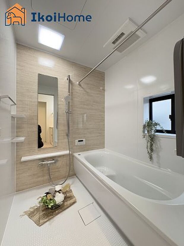 【風呂】【ホームページに現地動画掲載中】●年中無休：当日予約可●1坪タイプの広々したユニットバスになります。