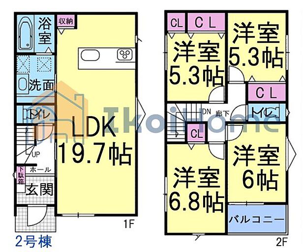 【4LDK】詳細・備考までお読み頂きありがとうございます。 新築戸建をご検討の方は以下の点にご注意ください。 1、各部屋の照明付きません*一部玄関トイレ等のダウンライトは省く 2、カーテンレール・TVアンテナは付きません。 3、家具・家電・引越し等の費用も住宅ローン借入可能*用審査あり 4、食洗器・カーポート・フロアコーティングも住宅ローン借入可能*用審査あり 5、ご契約から引渡しまで通常3週間前後かかります