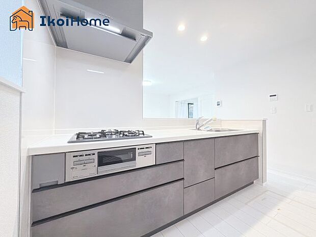 【キッチン】【ホームページに現地動画掲載中】●年中無休:当日予約可●収納力豊富!浄水器付き!