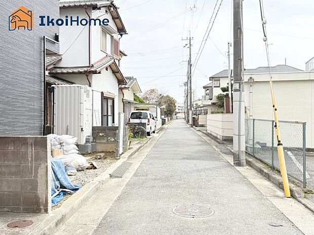 【外観】●年中無休：当日予約可●西側道路幅員約４mです！交通量は少なく安心です！