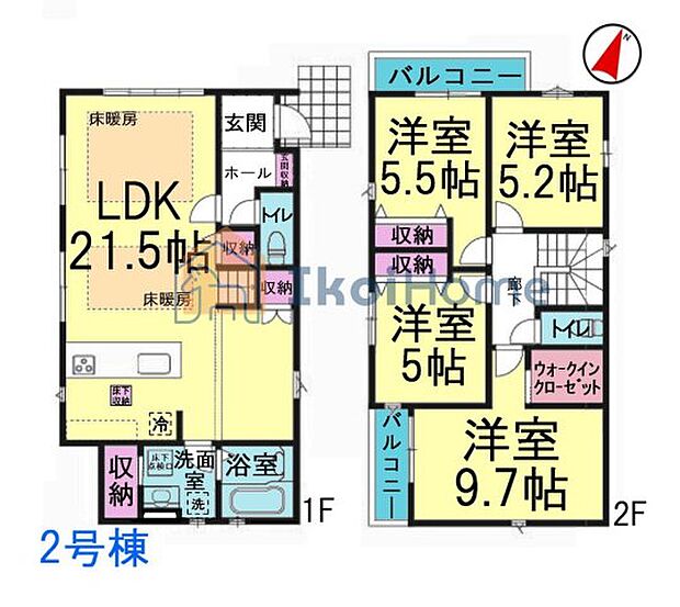【4LDK+S(納戸)】詳細・備考までお読み頂きありがとうございます。 新築戸建をご検討の方は以下の点にご注意ください。 1、各部屋の照明付きません＊一部玄関トイレ等のダウンライトは省く 2、カーテンレール・TVアンテナは付きません。 3、家具・家電・引越し等の費用も住宅ローン借入可能＊用審査あり 4、食洗器・カーポート・フロアコーティングも住宅ローン借入可能＊用審査あり 5、ご契約から引渡しまで通常3週間前後かかります