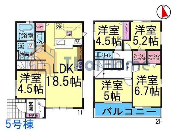 【5LDK+S(納戸)】詳細・備考までお読み頂きありがとうございます。 新築戸建をご検討の方は以下の点にご注意ください。 1、各部屋の照明付きません＊一部玄関トイレ等のダウンライトは省く 2、カーテンレール・TVアンテナは付きません。 3、家具・家電・引越し等の費用も住宅ローン借入可能＊用審査あり 4、食洗器・カーポート・フロアコーティングも住宅ローン借入可能＊用審査あり 5、ご契約から引渡しまで通常3週間前後かかります