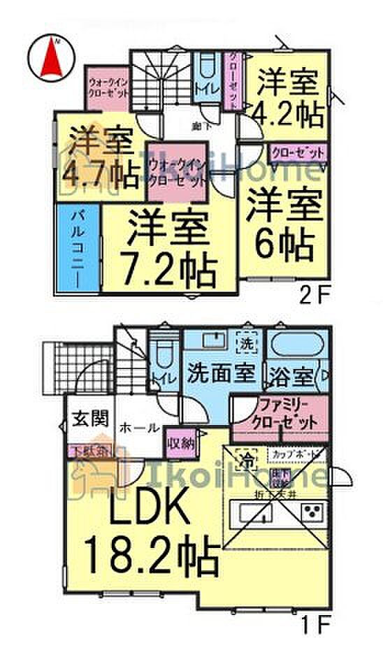 【4LDK+S(納戸)】詳細・備考までお読み頂きありがとうございます。 新築戸建をご検討の方は以下の点にご注意ください。 1、各部屋の照明付きません*一部玄関トイレ等のダウンライトは省く 2、カーテンレール・TVアンテナは付きません。 3、家具・家電・引越し等の費用も住宅ローン借入可能*用審査あり 4、食洗器・カーポート・フロアコーティングも住宅ローン借入可能*用審査あり 5、ご契約から引渡しまで通常3週間前後かかります
