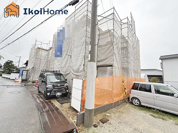 【外観】●年中無休:当日予約可●LDK19.5帖!対面キッチンで開放的!2階ワイドバルコニー陽当り良好!