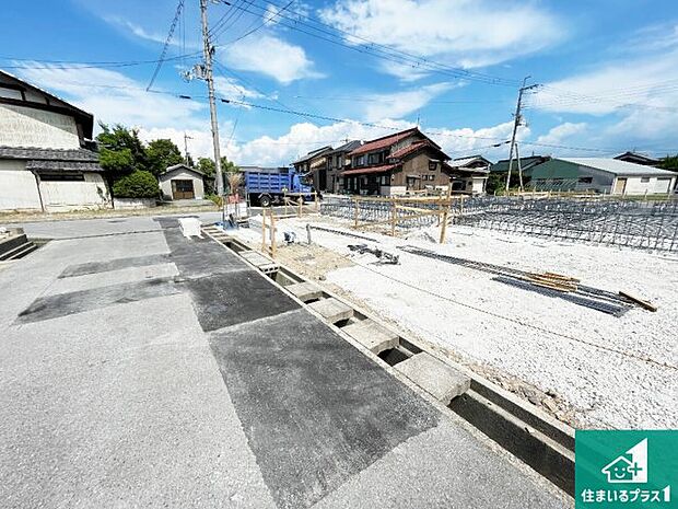 現在の進捗状況です！順調に作業進行中、完成が待ち遠しいです！詳細の間取り等、お気軽にお問い合わせください！ 