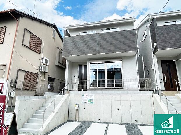 【外観】お客様に長く安心して住んでいだだける事にこだわった家づくり!住んでからのアフターサービスにもしっかりと取り組んでいます!