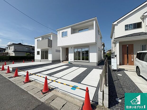 【外観】お客様に長く安心して住んでいだだける事にこだわった家づくり！住んでからのアフターサービスにもしっかりと取り組んでいます！