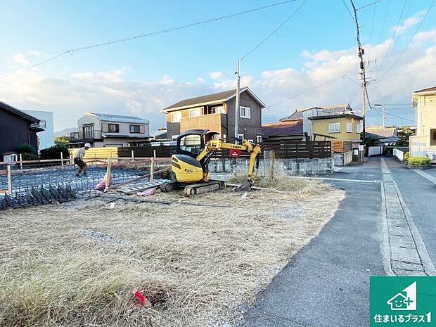 【外観】現在の進捗状況です!順調に作業進行中、完成が待ち遠しいです!詳細の間取り等、お気軽にお問い合わせください!