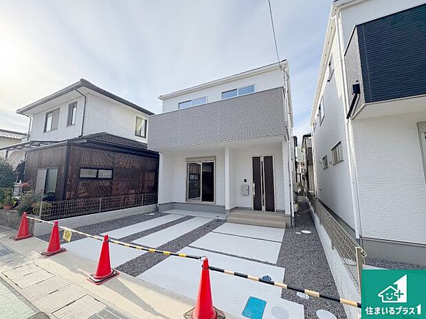 【外観】お客様に長く安心して住んでいだだける事にこだわった家づくり！住んでからのアフターサービスにもしっかりと取り組んでいます！