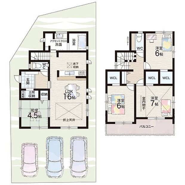【4LDK】○阪本小学校・・・徒歩15分 ○日吉中学校・・・徒歩24分