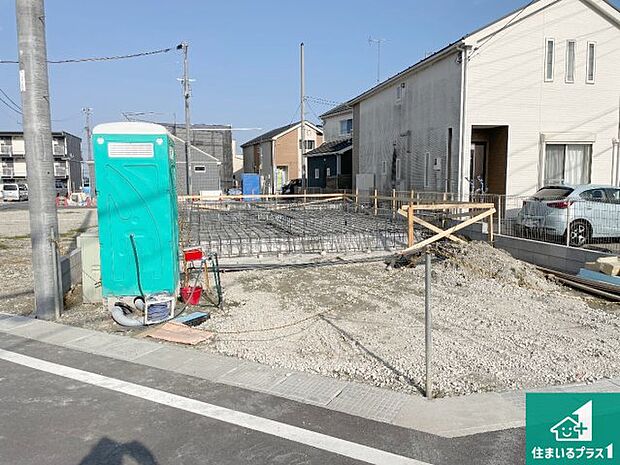 【外観】現在の進捗状況です!順調に作業進行中、完成が待ち遠しいです!詳細の間取り等、お気軽にお問い合わせください!