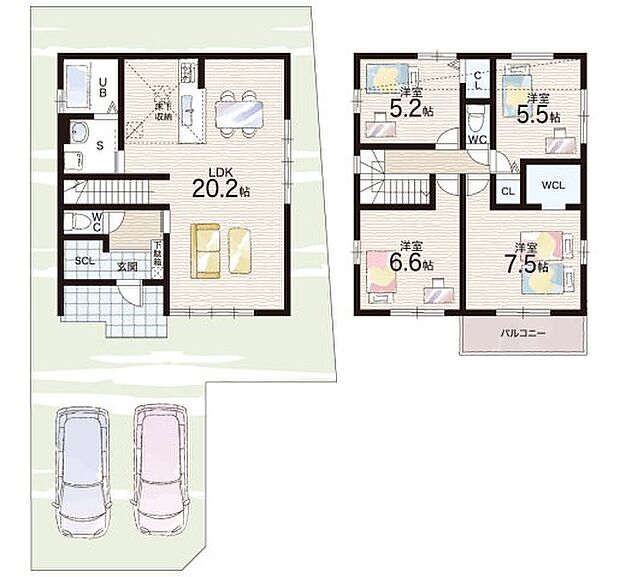 【4LDK】○百々小学校・・・徒歩10分 ○山科中学校・・・徒歩17分