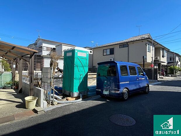 【外観】現在建築中!落ち着いた街並みで新生活を始めることが出来そう!周辺の物件も併せてご紹介させて頂きます!