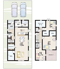 ○堅田小学校・・・徒歩9分 ○堅田中学校・・・徒歩8分 