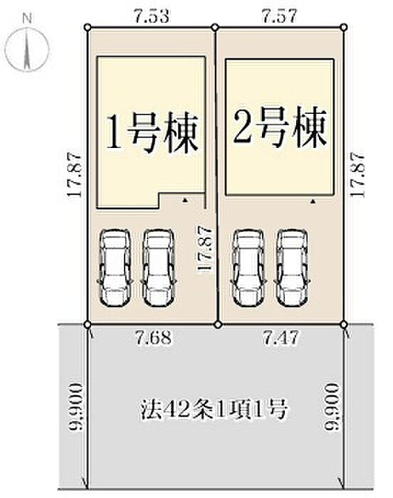 全2区画