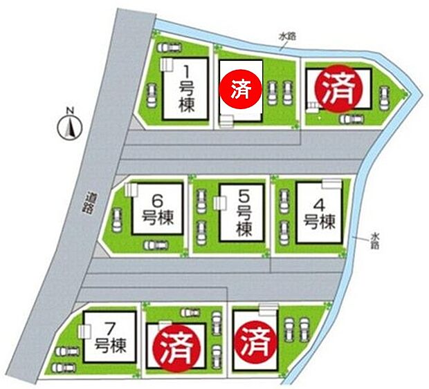 全9区画