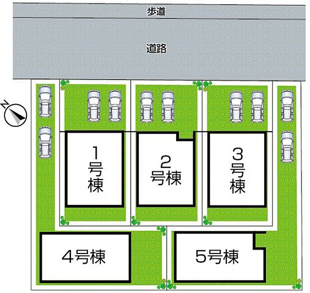 全5区画