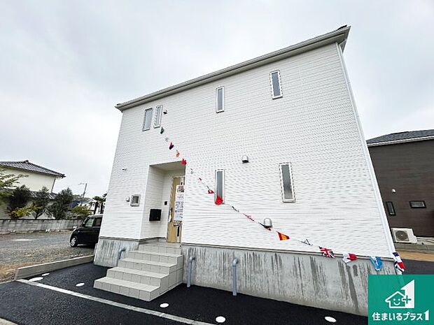 【外観】お客様に長く安心して住んでいだだける事にこだわった家づくり！住んでからのアフターサービスにもしっかりと取り組んでいます！