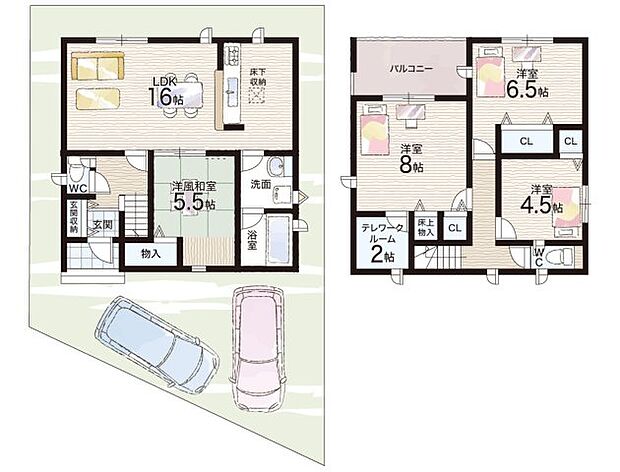 【4LDK+S(納戸)】○高津橋小学校・・・徒歩7分 ○玉津中学校・・・徒歩8分