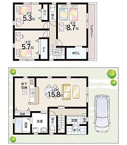 ○貴崎小学校・・・徒歩３分 ○望海中学校・・・徒歩１８分 