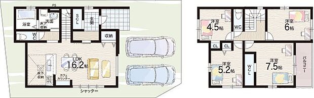 【4LDK】○別所小学校・・・徒歩19分 ○東中学校・・・徒歩33分