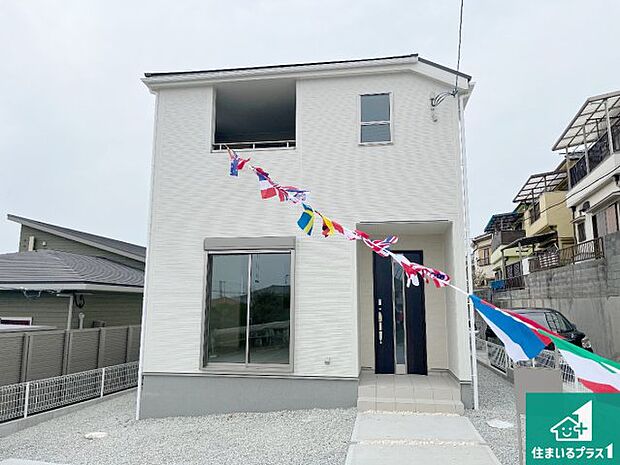 【外観】お客様に長く安心して住んでいだだける事にこだわった家づくり！住んでからのアフターサービスにもしっかりと取り組んでいます！