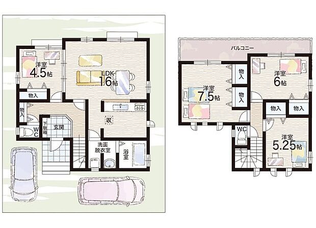 【4LDK】○高丘東小学校・・・徒歩10分 ○高丘中学校・・・徒歩10分