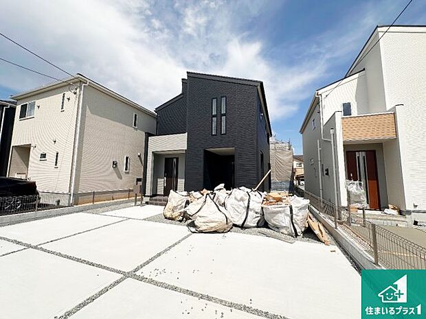 【外観】お客様に長く安心して住んでいだだける事にこだわった家づくり！住んでからのアフターサービスにもしっかりと取り組んでいます！
