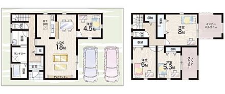 ○斑鳩小学校・・・徒歩2分 ○太子東中学校・・・徒歩21分 