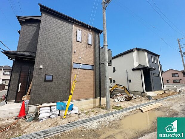【外観】お客様に長く安心して住んでいだだける事にこだわった家づくり！住んでからのアフターサービスにもしっかりと取り組んでいます！