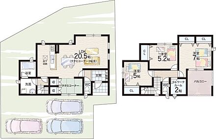 ○有瀬小学校・・・徒歩11分 ○伊川谷中学校・・・徒歩31分 