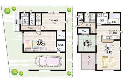 ○山手小学校・・・徒歩14分 ○大久保北中学校・・・徒歩22分 