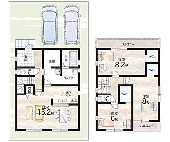 ○出会小学校・・・徒歩11分 ○王塚台中学校・・・徒歩8分 