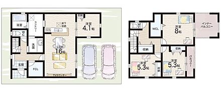 ○斑鳩小学校・・・徒歩2分 ○太子東中学校・・・徒歩21分 