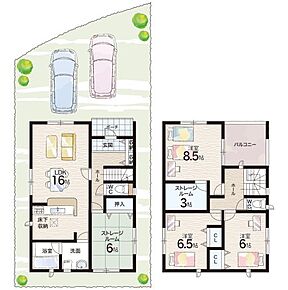 ○荒川小学校・・・徒歩18分 ○山陽中学校・・・徒歩39分 