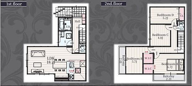 (1号棟)、価格4199万円、4LDK、土地面積109.88m2、建物面積101.51m2