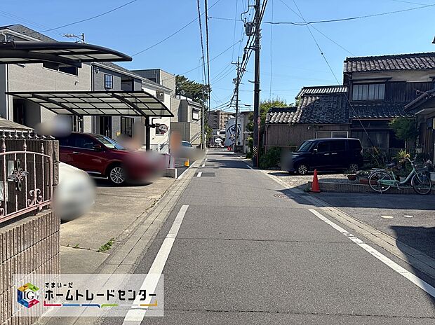 前面道路幅員は約4.1ｍです！