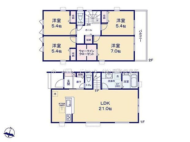 (1号棟)、価格3580万円、4LDK、土地面積152.49m2、建物面積104.85m2