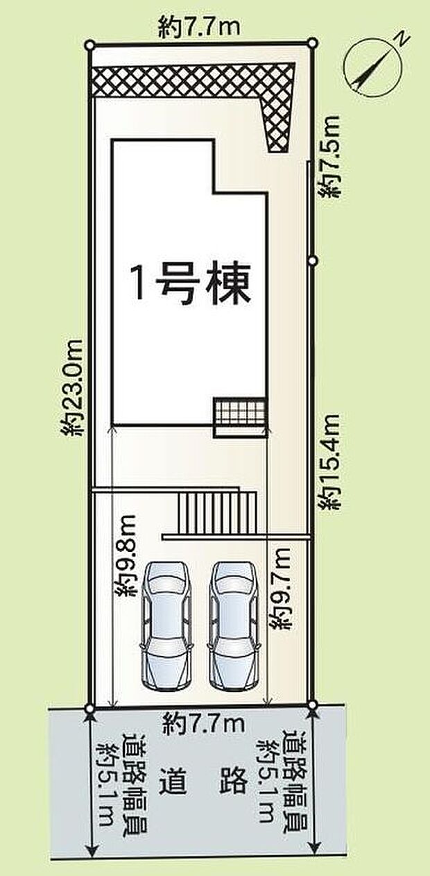 小中学校徒歩圏内の立地♪駐車2台可能☆