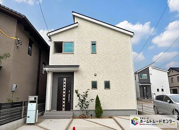 【現地外観写真】【5号棟】堂々完成いたしました!ぜひ現地にて、実際の建物・街並み・日当たり等ご確認下さい♪お気軽にお問い合わせください☆