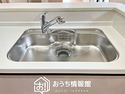 浄水器内臓ハンドシャワー付シンク