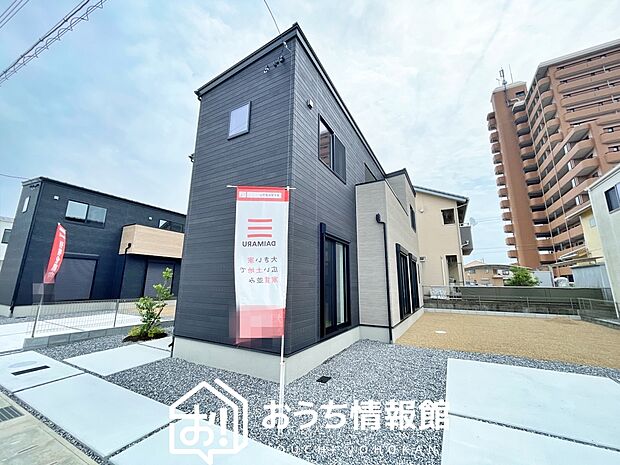 【現地写真（外観）【F号地】】健康被害に配慮したもっとも安全性の高い建材を採用し、シックハウス対策をしております。